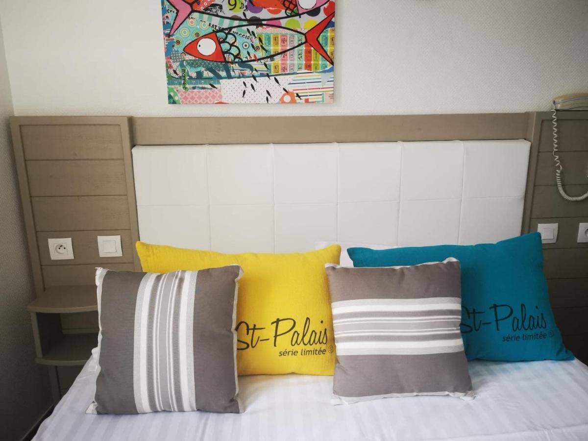 Hotel De La Plage Saint-Palais-sur-Mer Exteriör bild